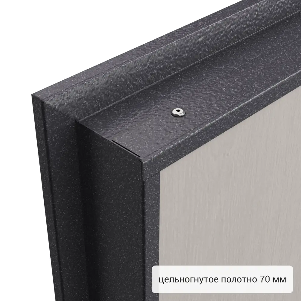 Дверь входная металлическая Берн 2 860 мм левая цвет белое дерево TOREX STLM-2084603 - Вид №11