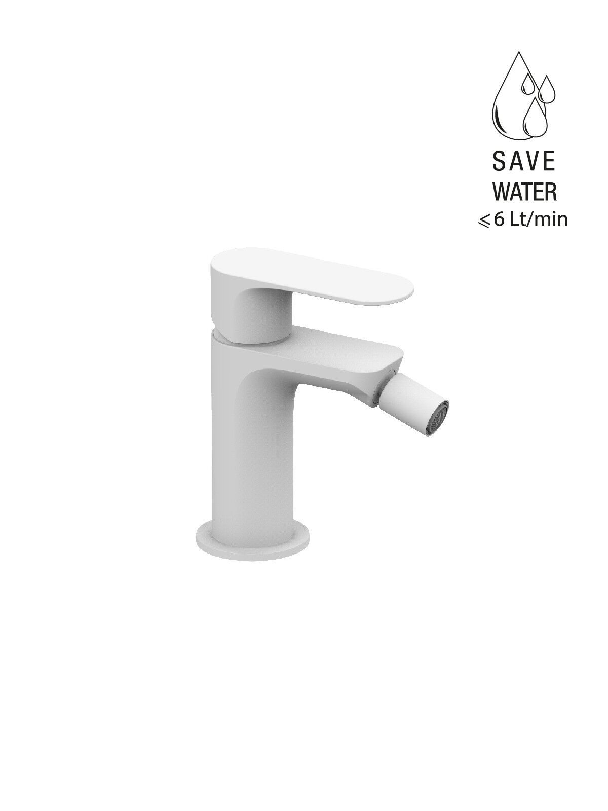 Смеситель для биде без слива с ограничителем расхода Rubinetterie Frattini Lea ARCH-00143176 - Вид №5