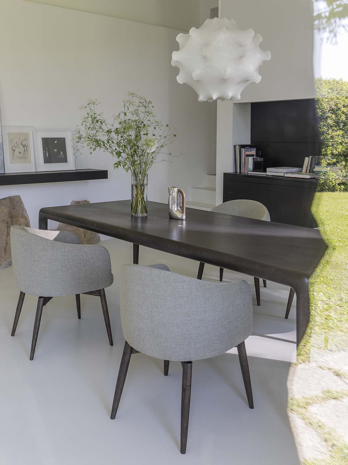 Деревянный мягкий стул с подлокотниками Natevo Tekton ARCH-00070442 - Вид №6