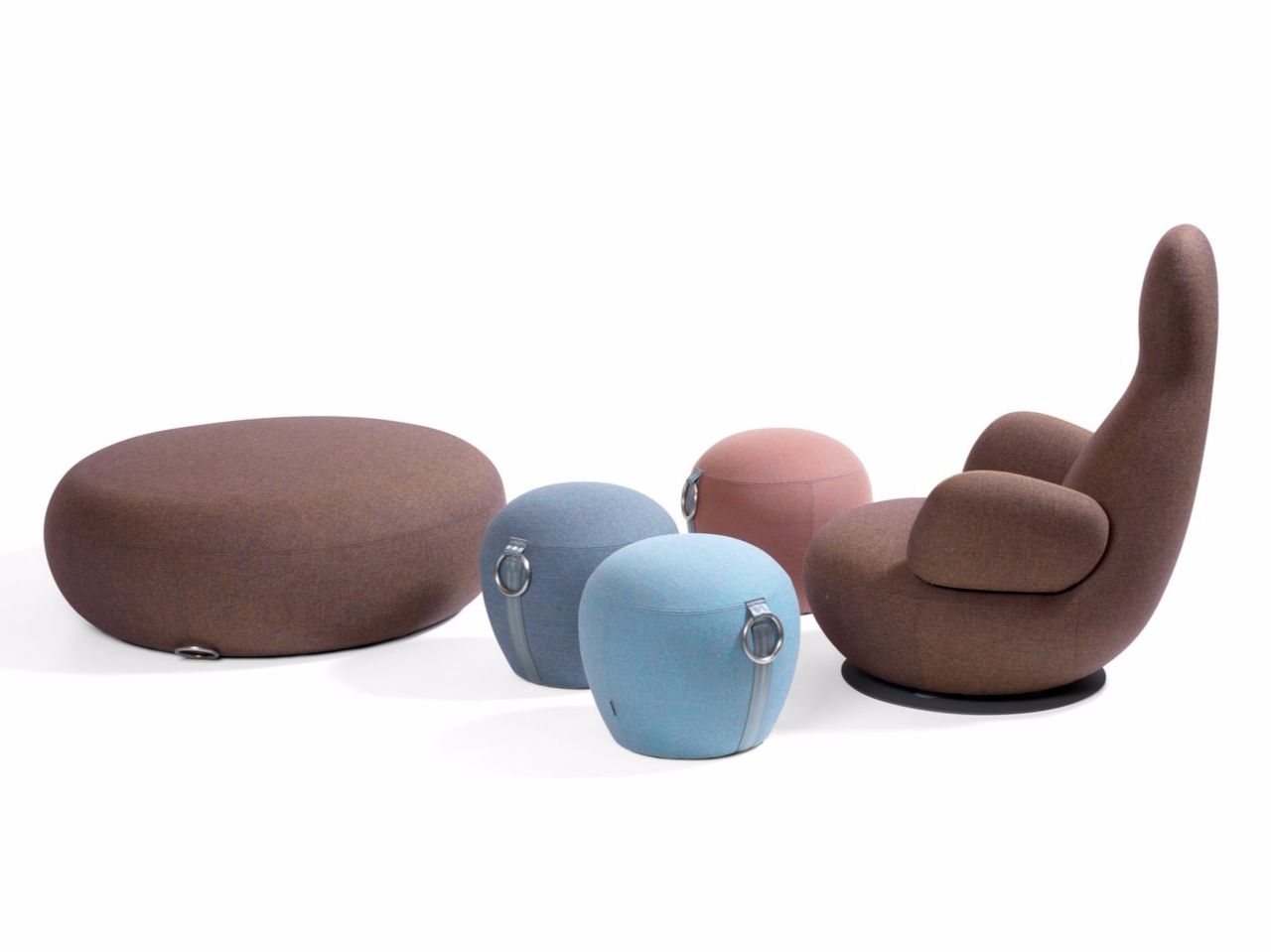 Ткань пуф Bla Station PUCCA 0543 ARCH-00081368 - Вид №5