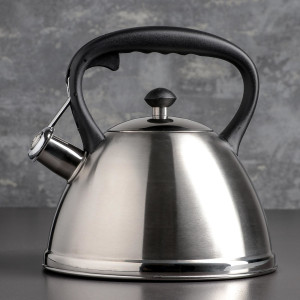 Чайник для плиты 4466737 3 л нержавеющая сталь цвет хромированный SIMALAND