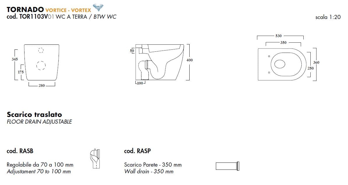 Туалет в оконном шкафу без бриды Olympia Ceramica ARCH-00132766 - Вид №4