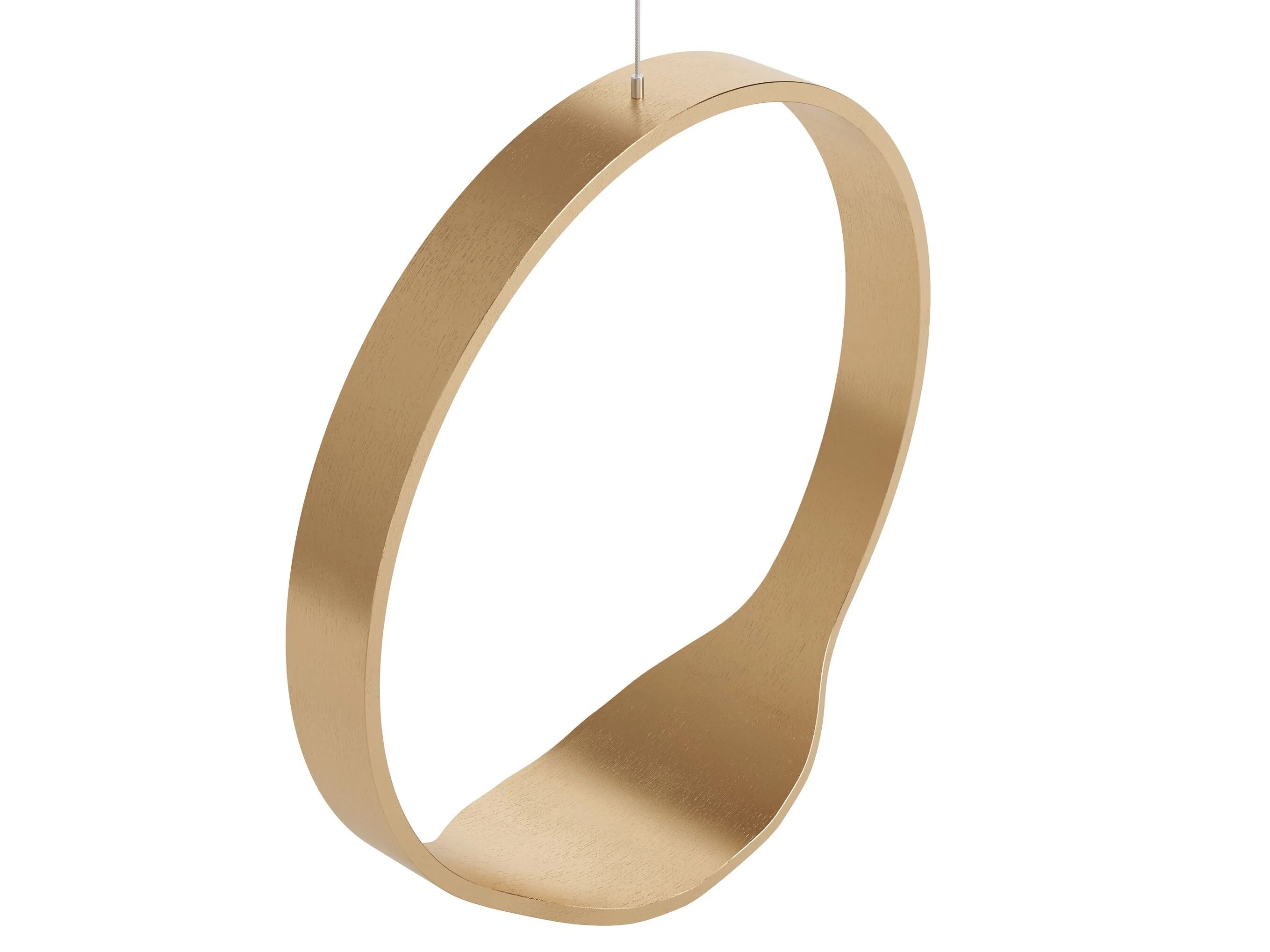 Внутреннее кресло в золотой жидкой отделке Iwona Kosicka Design SWING N.1 ARCH-00071325