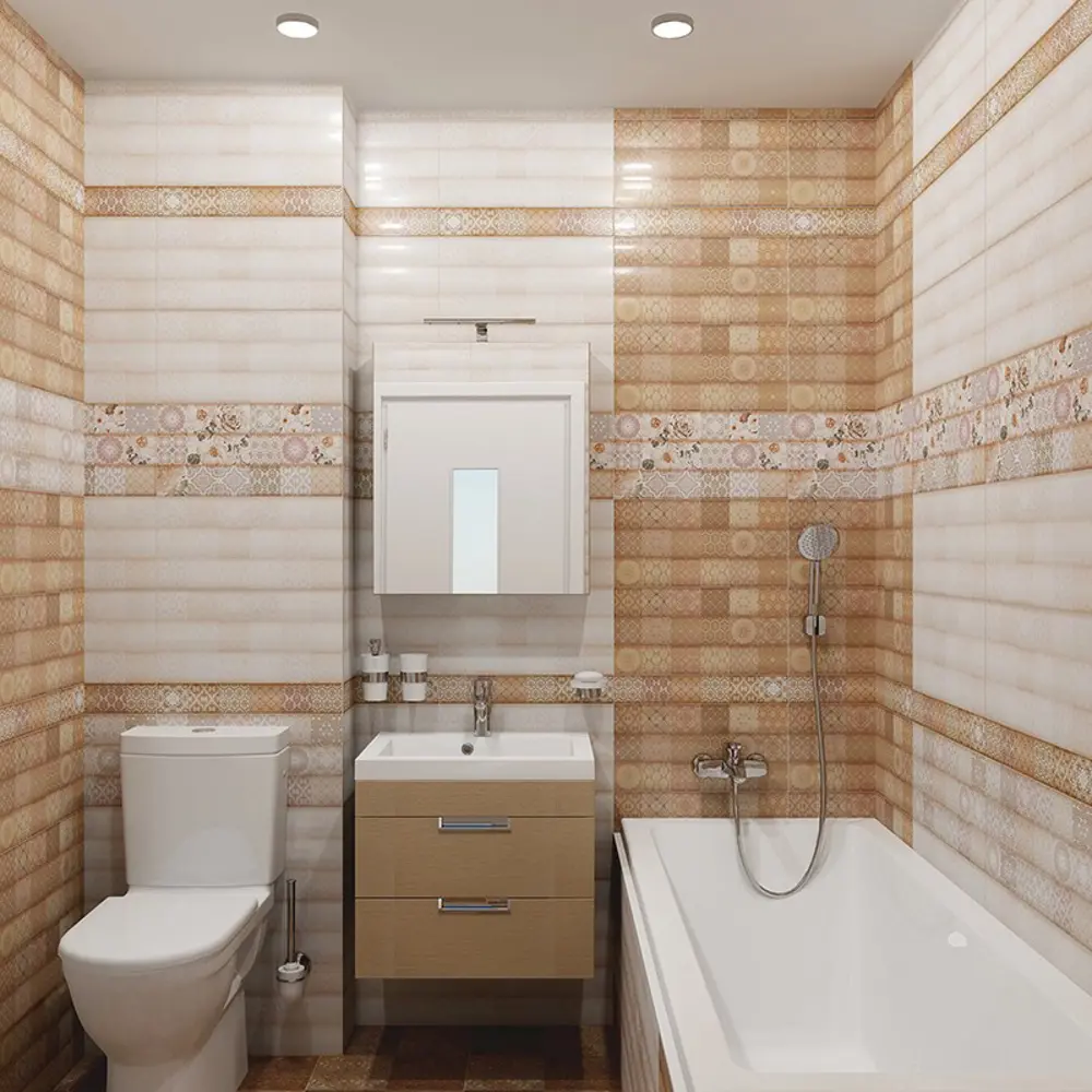 Плитка настенная Фрейя светлая, 50х24,9 см, 1,245 м2 16295528 STLM-2033488 Santreyd  - Вид №1