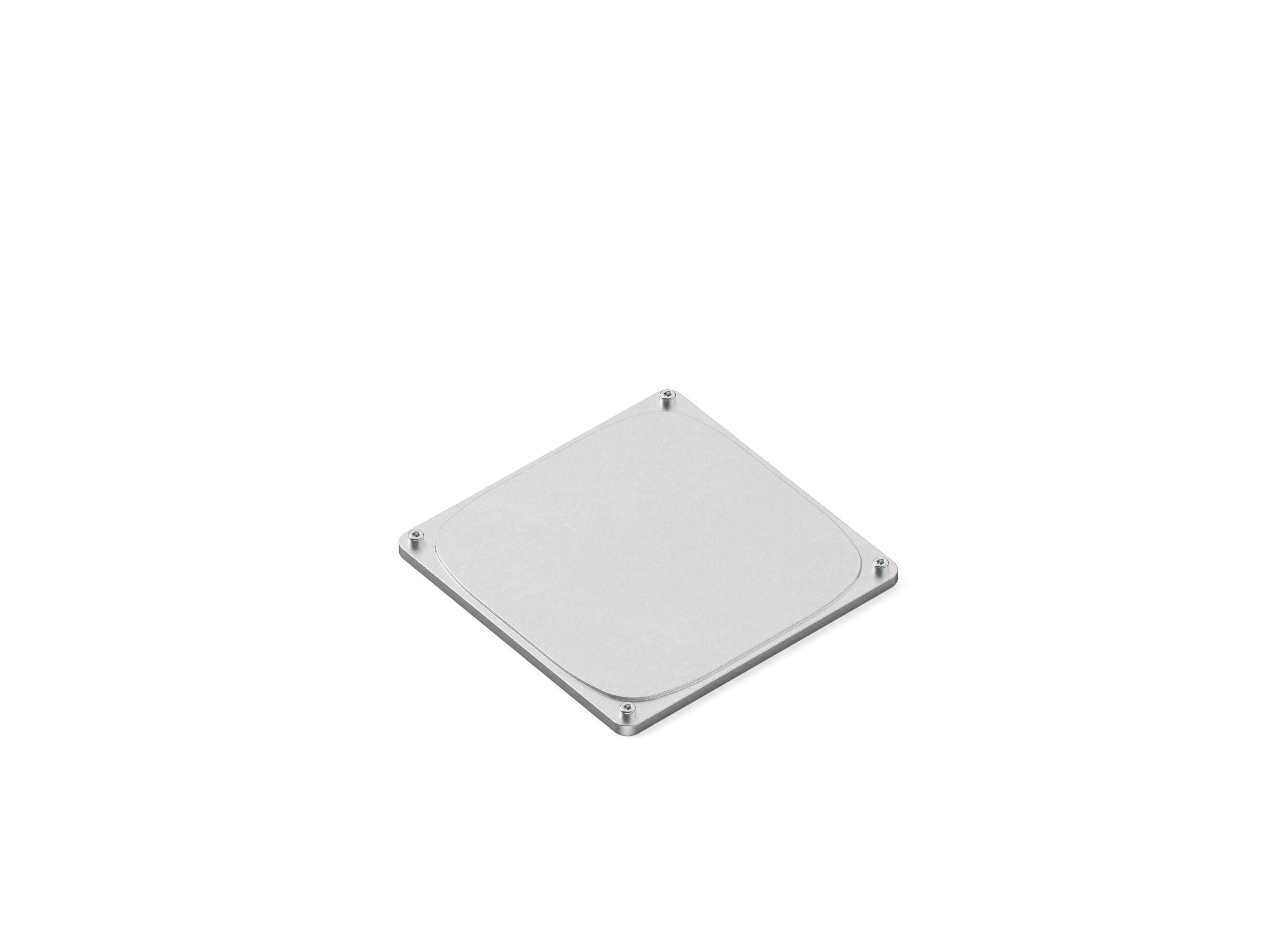 Пластина для розеток и выключателей из натурального алюминия Genuit Silver ARCH-00127912 - Вид №26