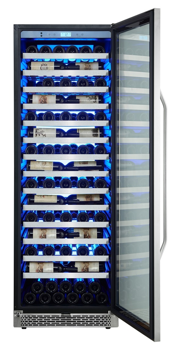 9189164 Винный шкаф Cavanova CV135-1TL серебристый STDN-0040358 - Вид №5