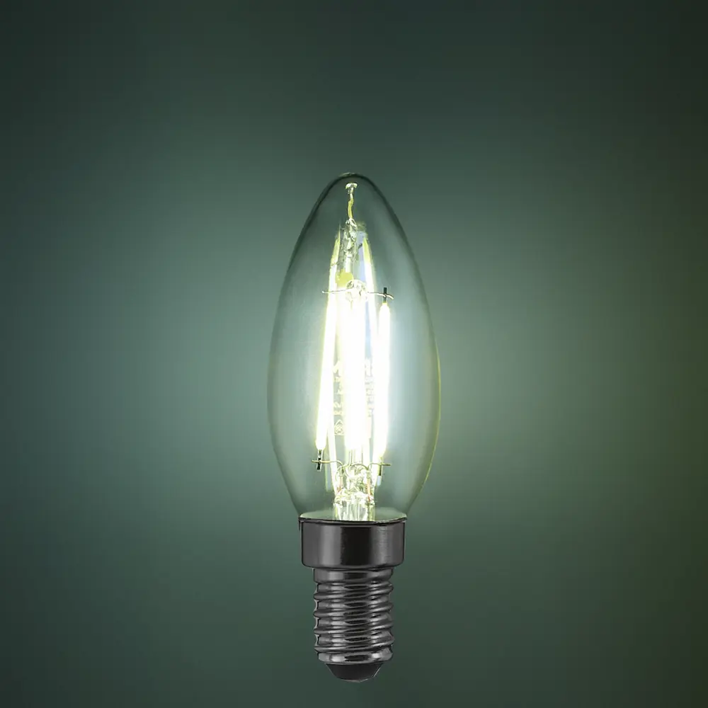 OSRAM Филаментная лампа E14 5W с холодным белым светом 85306986 STLM-1515203 - Вид №2