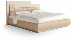 Caroti Деревянная кровать для хранения в современном стиле с обитым изголовьем Concept 25 stylo