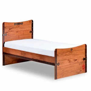 Кровать деревянная односпальная 100х200 см Pirate CILEK PIRATE 00-3832300 Коричневый