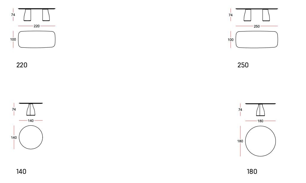 Деревянный обеденный стол Casa Covre CORTE ARCH-00122843 - Вид №5
