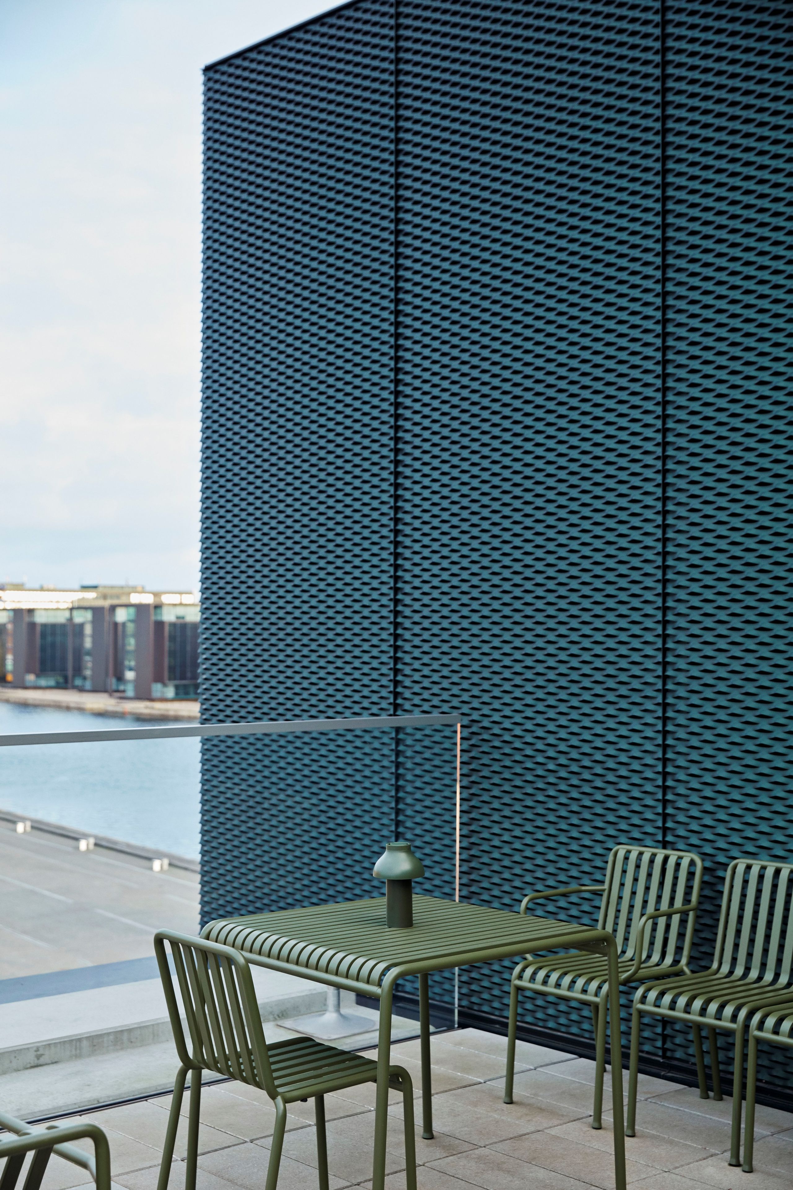 Стальной квадратный садовый стол Hay Палисад ARCH-00147561 - Вид №15