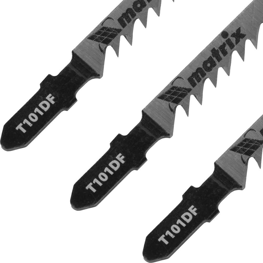 Пилка для лобзика по дереву Matrix T101DF быстрый рез, 3 шт STLM-2192123 - Вид №2