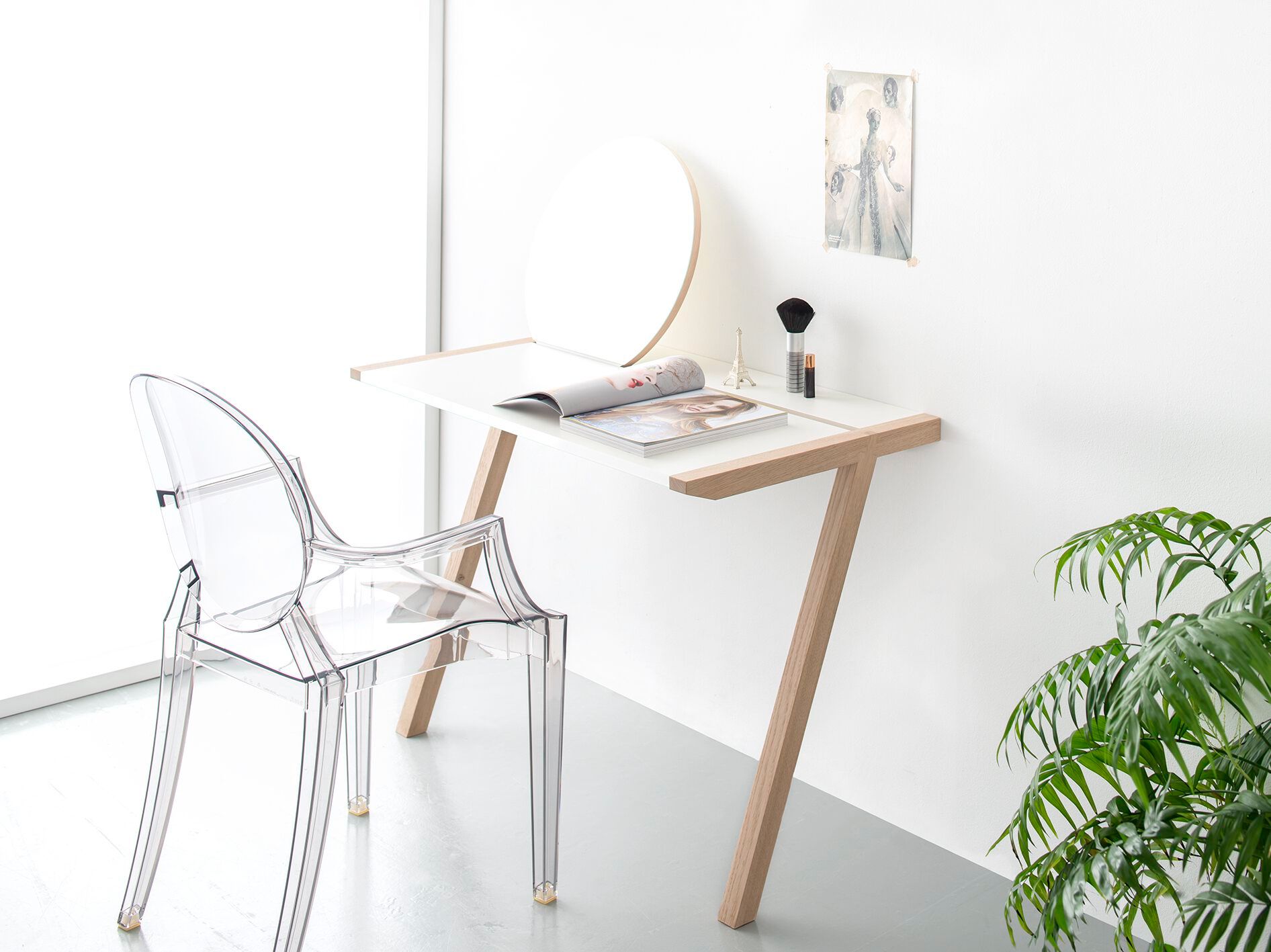 Мобильный туалетный столик / письменный стол Sudbrock Möbelhandwerk LENA ARCH-00129717 - Вид №1