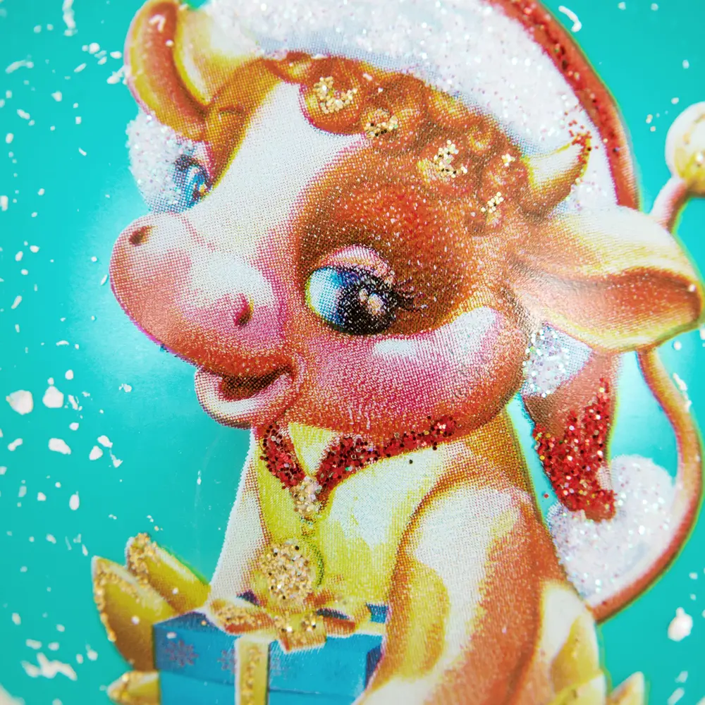 82752909 Шар ёлочный «Символ года» N1 65 мм в коробке STLM-1435941 Santreyd  - Вид №1