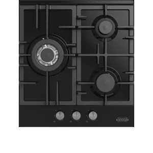 Газовая варочная панель Kanzler KM 514 S 46 см 3 конфорки цвет черный