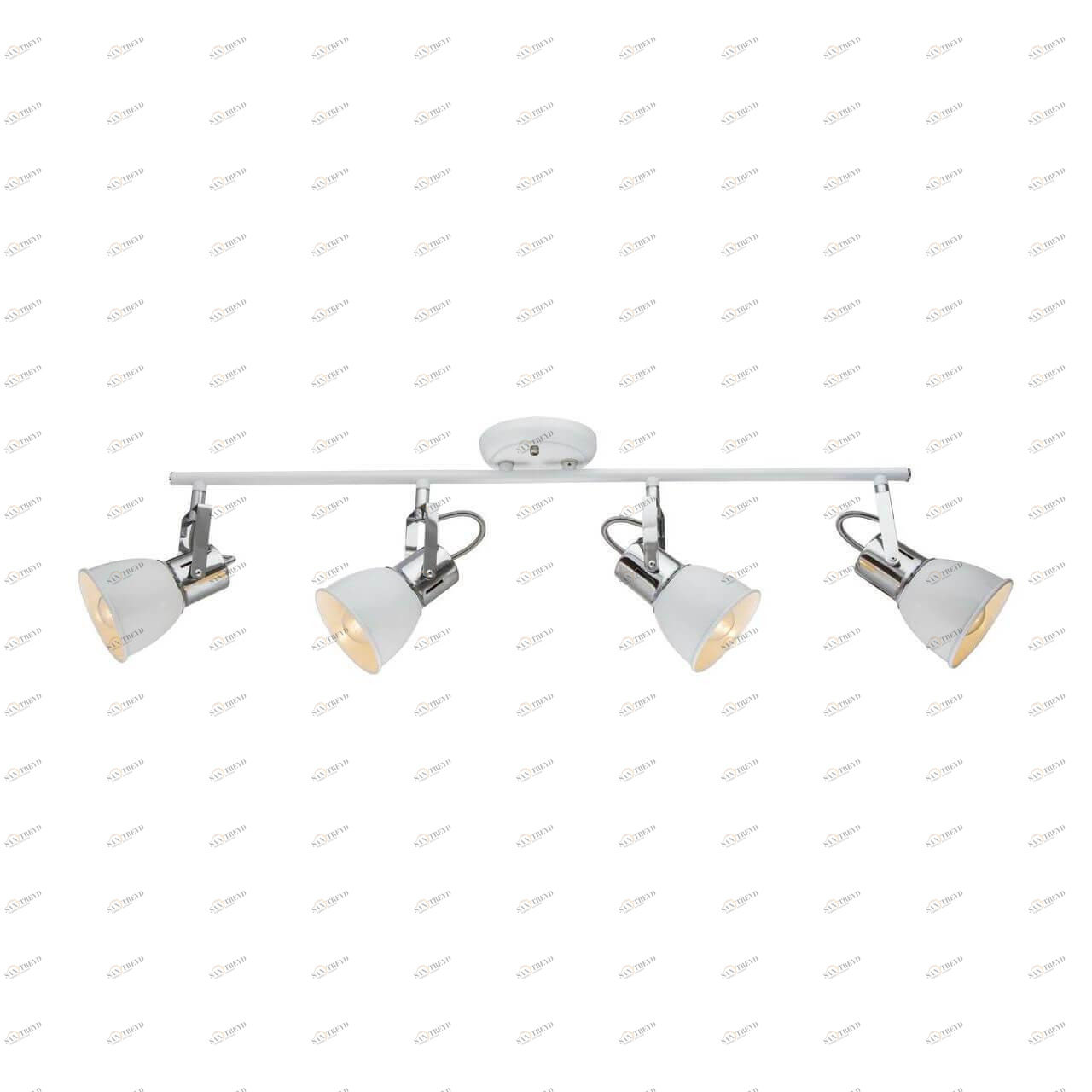 Спот потолочный белый с 4 плафонами Arte Lamp A1677PL A1677PL-4WH ARTE LAMP 1677 00-3924374 Белый 