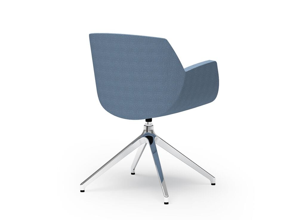 Вращающееся кресло на насесте с подлокотниками SCHNEEWEISS interior LOUNGE 630 - 631/V ARCH-00039438 - Вид №1