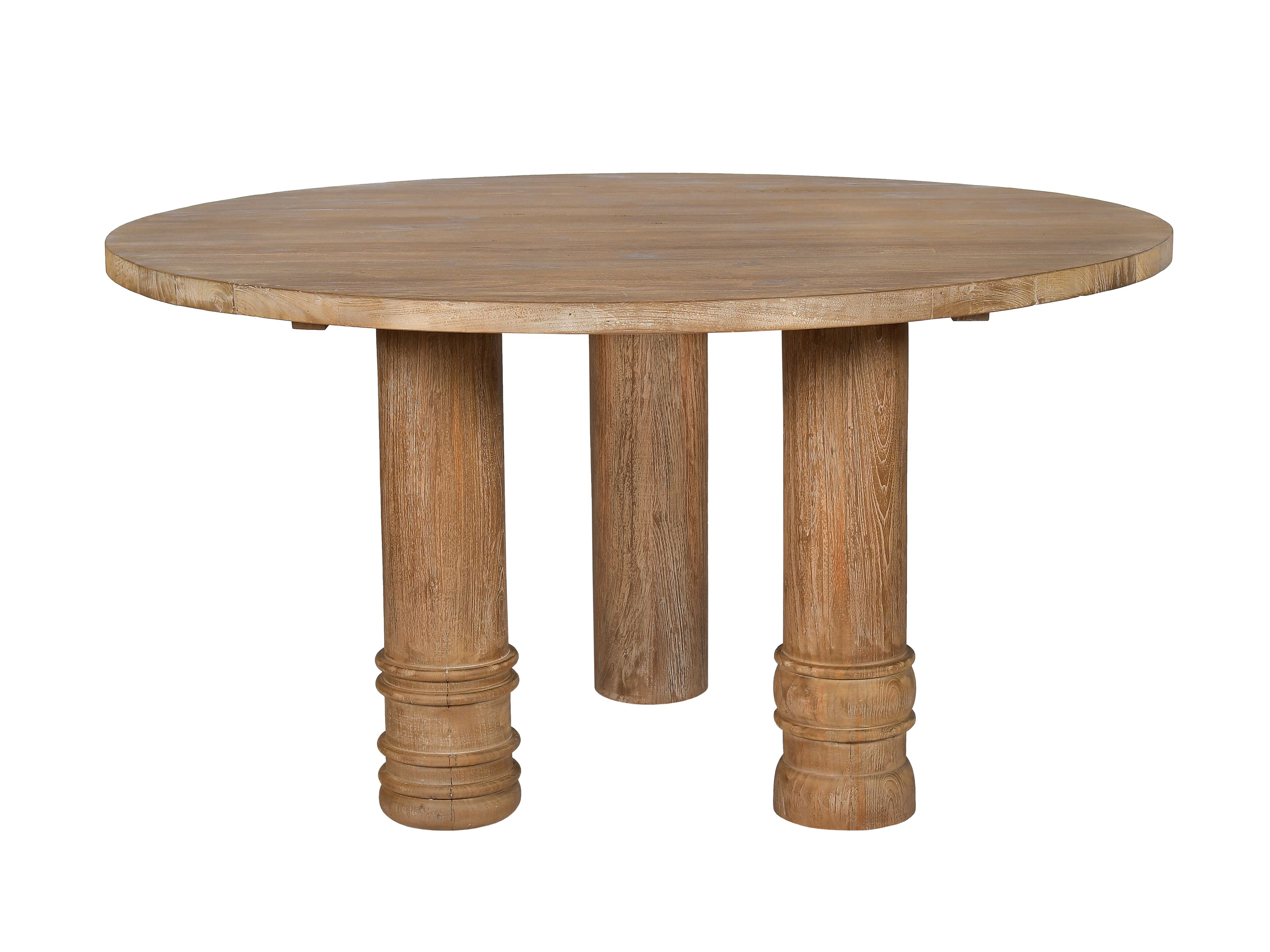 Круглый стол из тикового дерева cbdesign Entasi ARCH-00049932