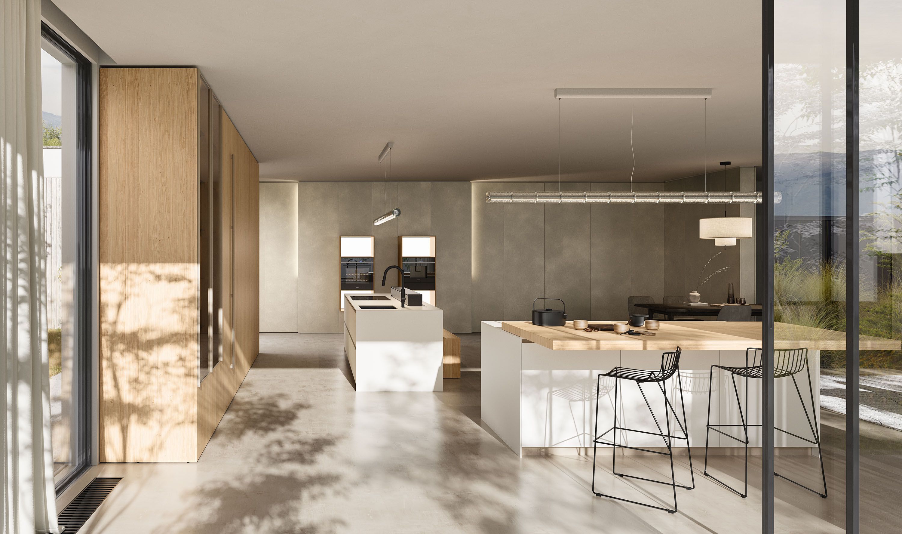 Кухня с островом Copatlife Life Projects ARCH-00102123 - Вид №1