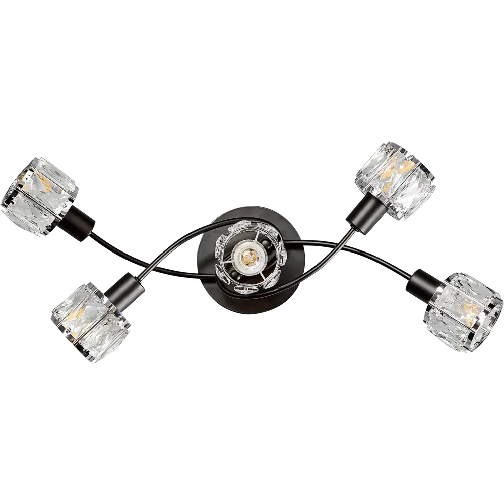 Люстра De City Акцент - современный потолочный светильник с пятью плафонами 88038460 STLM-1357878 - Вид №3