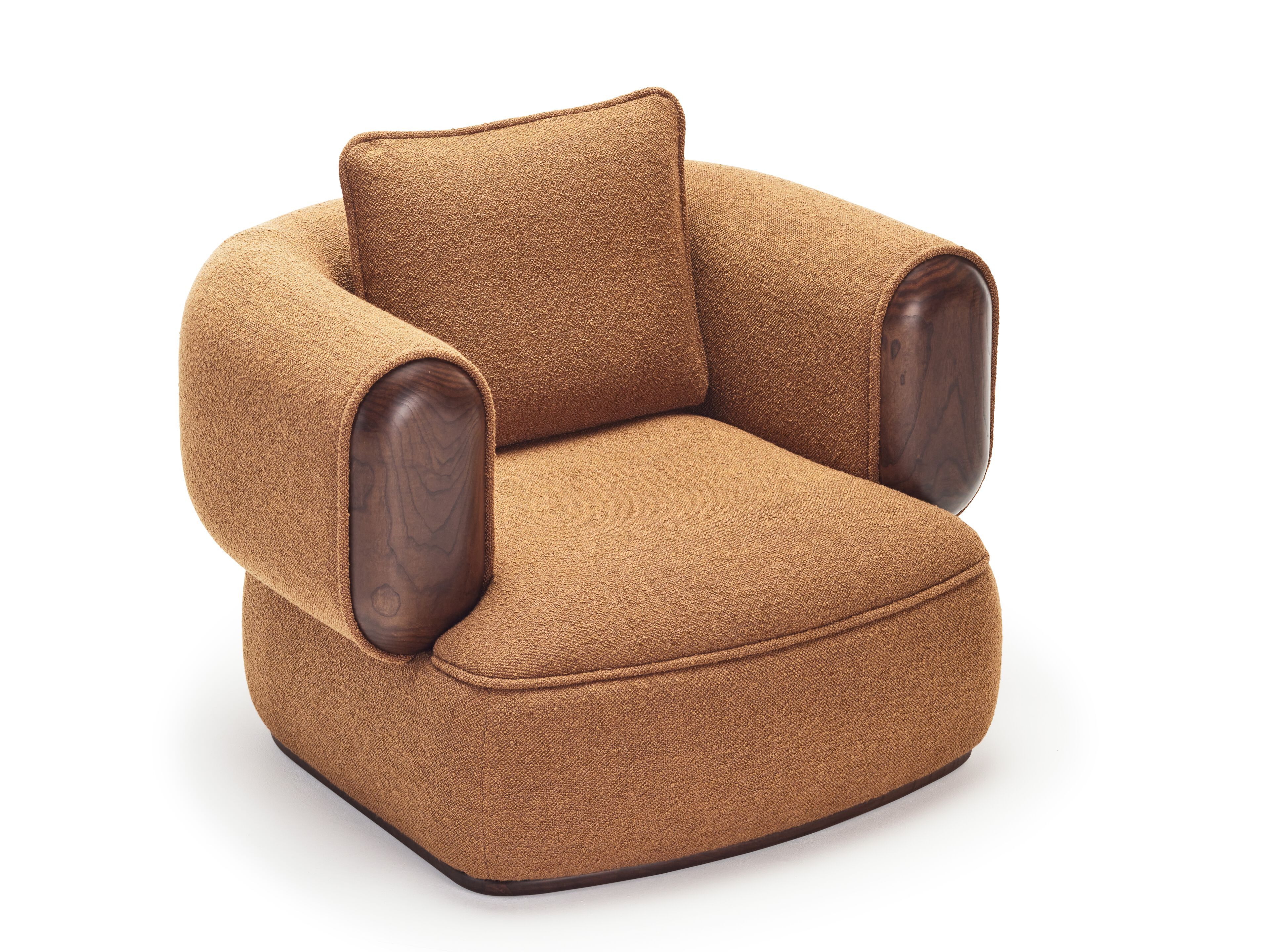 Тканевое кресло с подлокотниками Papell Design Chestar ARCH-00115551 - Вид №2