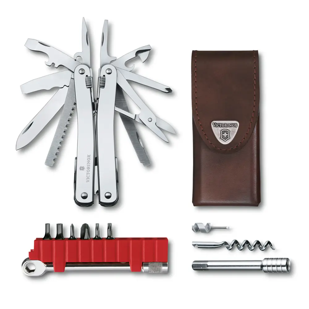 Мультитул-пассатижи Victorinox SwissTool Spirit X Plus Ratchet 3.0236.L 36 функций