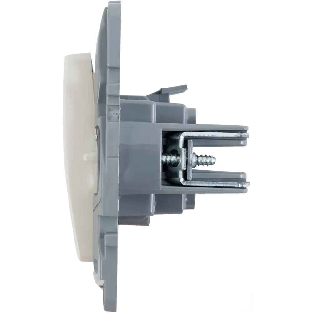 Выключатель Legrand Etika одноклавишный для скрытого монтажа в цвете слоновая кость 17356345 STLM-1114453 - Вид №3