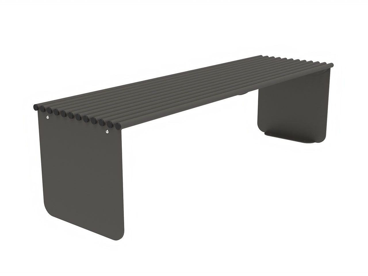 Скамейка из листового металла и труб Lazzari весна ARCH-00019520 - Вид №6