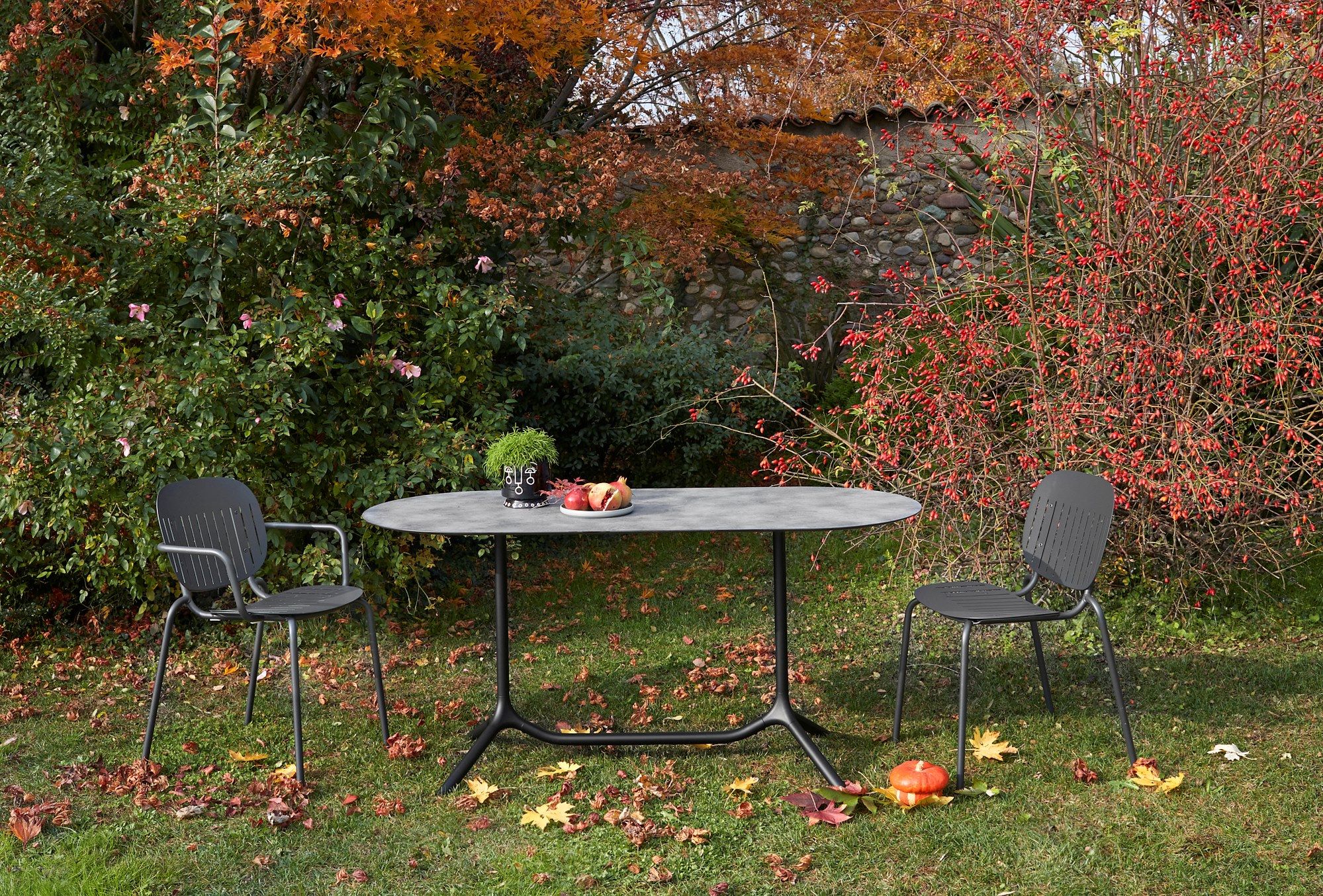 Овальный или прямоугольный стол с двойным основанием с 3 спицами S-CAB Tripé ARCH-00147330 - Вид №4