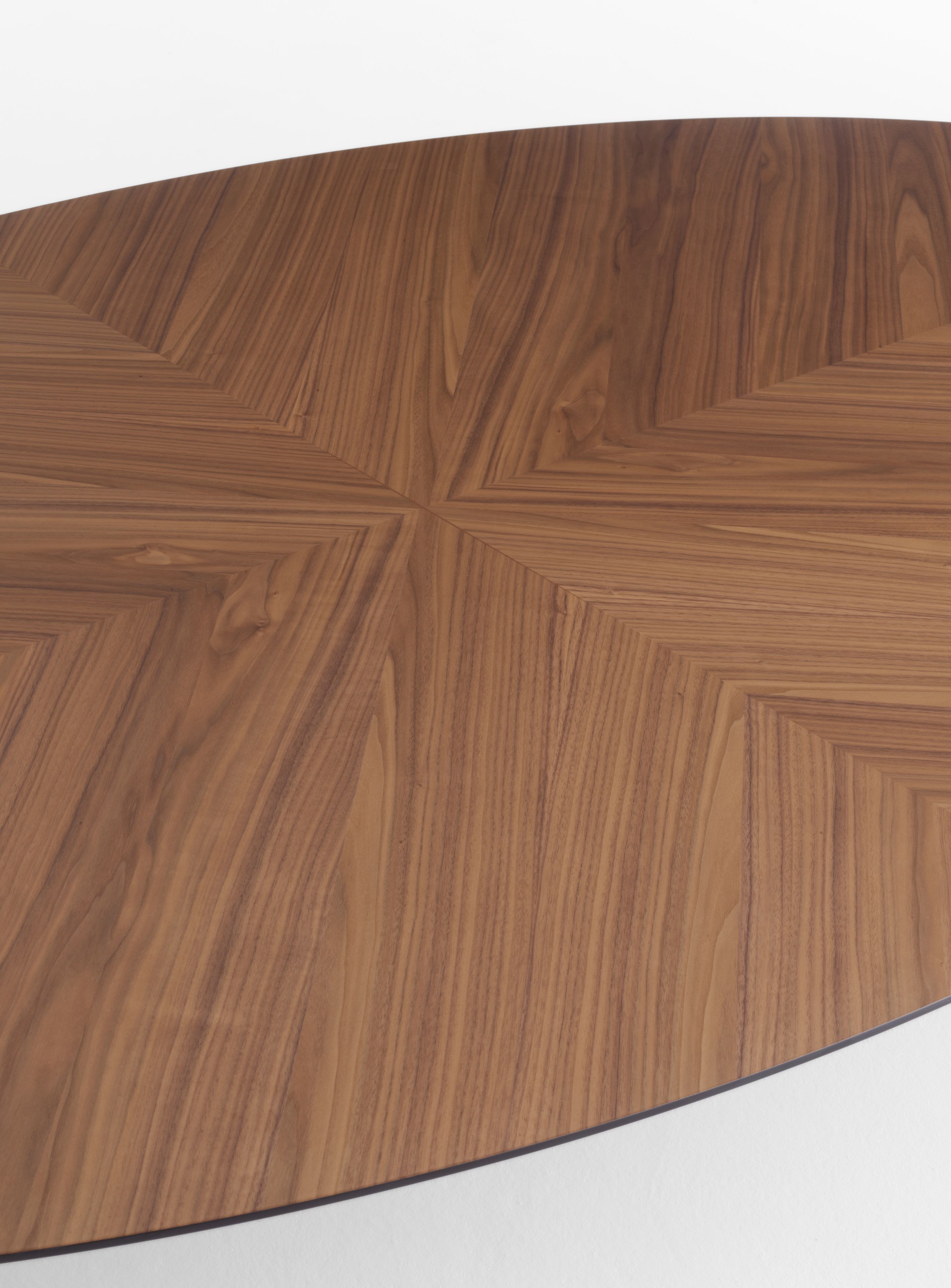 Овальный или круглый стол из дерева и бетона Casamania & Horm ARCH-00101214 - Вид №4