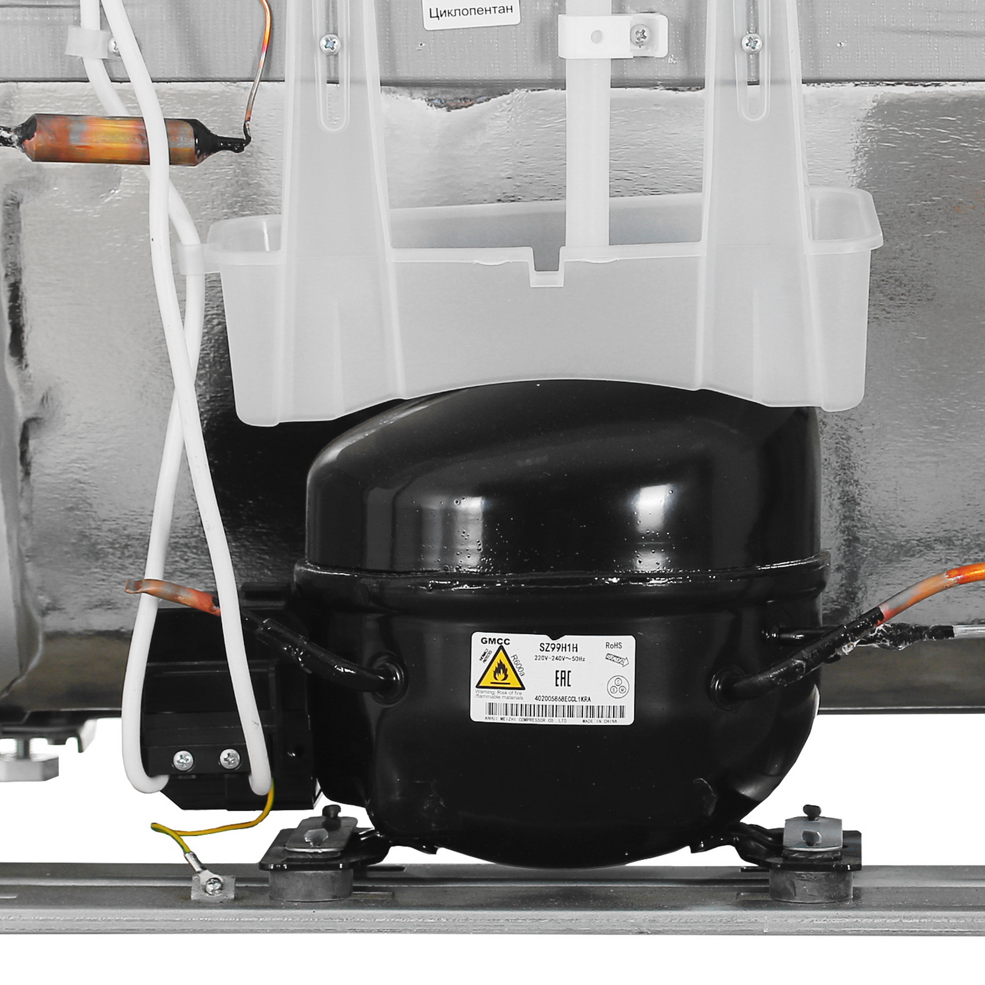 9967567 Морозильный шкаф  Бирюса M6047SN серебристый STDN-0088834 - Вид №10