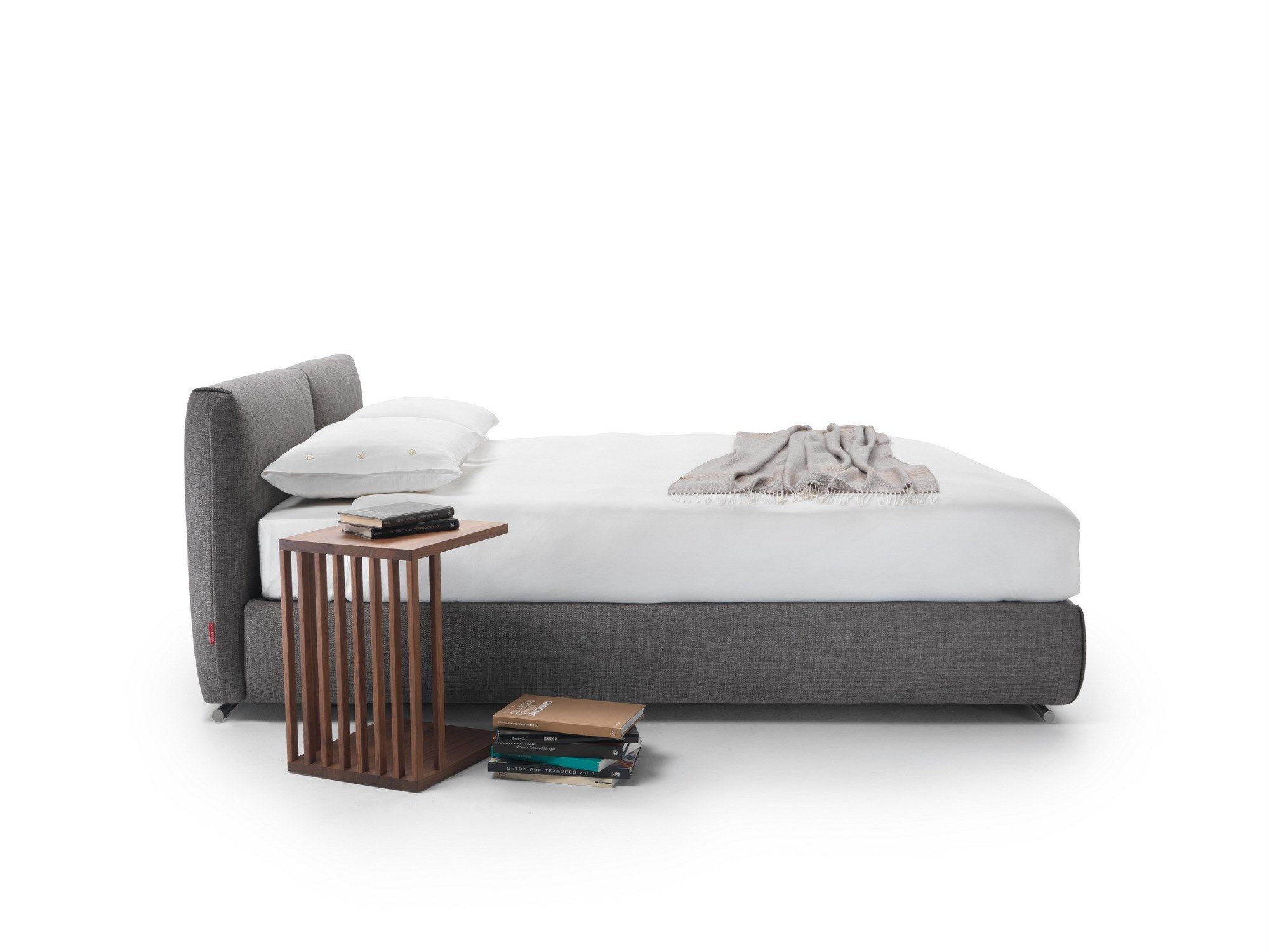 Двуспальная кровать с мягким изголовьем Flexform Asolo ARCH-00091669 - Вид №6