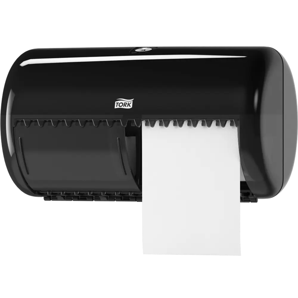 Диспенсер для туалетной бумаги Tork стандартный рулон T4 цвет черный Elevation STLM-2169536 - Вид №2