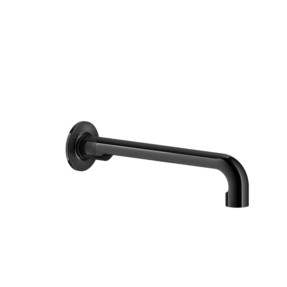 Носик для умывальника 58101 706 Gessi Inciso ЧЕРНЫЙ МЕТАЛЛ PVD 58101706