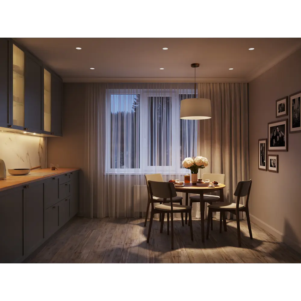 Фасад кухонный Кинель Konsensa серо-зеленый из массива ясеня 59.7x102.1 см 89398706 STLM-1579175 - Вид №11