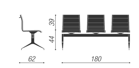 Сидя на полу бар Moschella Space Slim ARCH-00112406 - Вид №2