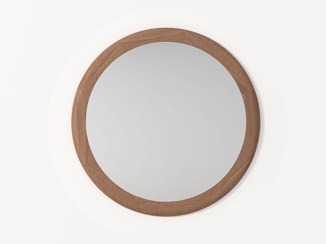 Круглое настенное зеркало для ванной комнаты KARPENTER Dæk ARCH-00066792