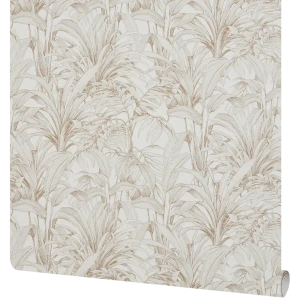 Обои флизелиновые Grandecolife Alma бежевые 1.06 м GDR122102