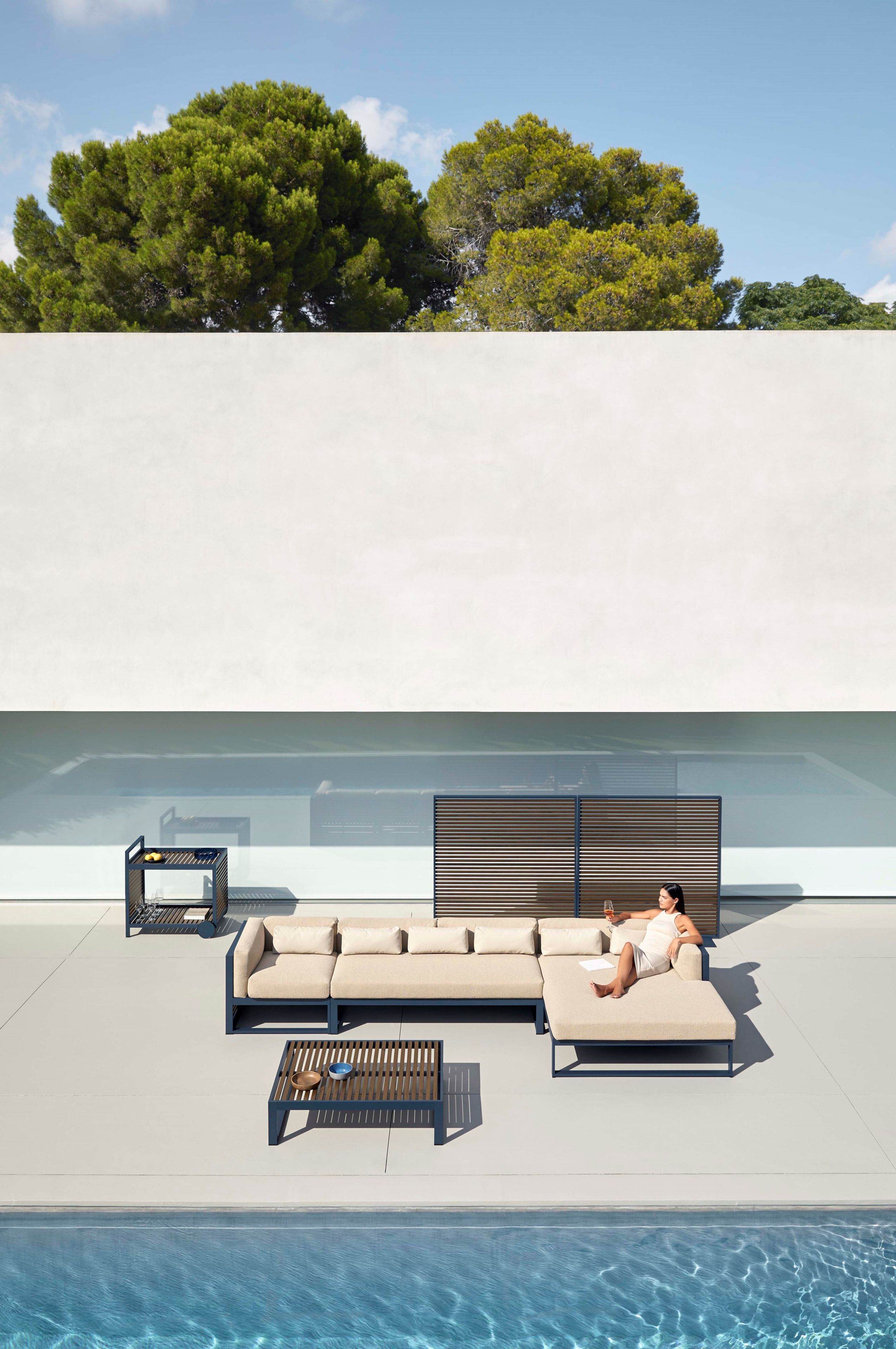 Термокрытая алюминиевая и деревянная перегородка GANDIABLASCO Celosías ARCH-00063177 - Вид №24