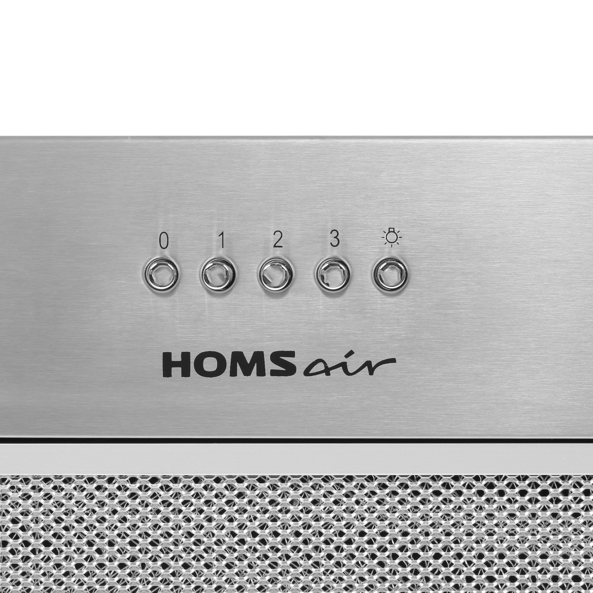 8160062 Вытяжка полновстраиваемая HOMSair CAMELIA POWER 60 серебристый STDN-0095222 - Вид №4