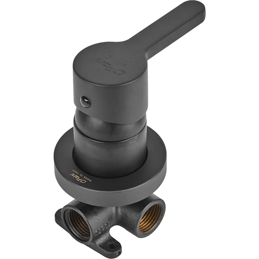 Смеситель для раковины Paini Arena 92YO208LMKM встраиваемый цвет черный STLM-2067304 - Вид №2