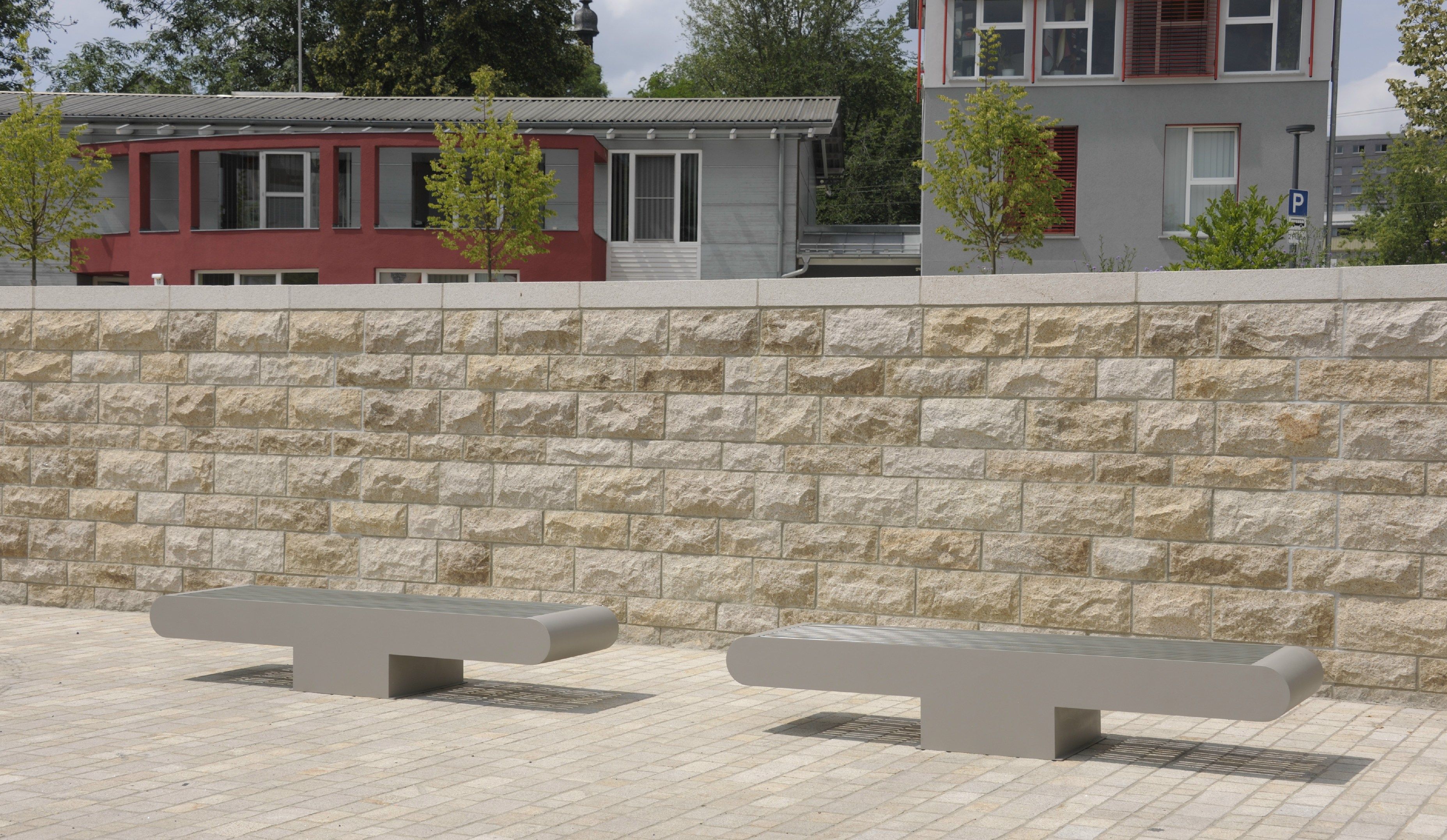 Скамья без спинки BENKERT BANKE Comfony ARCH-00066636 - Вид №1