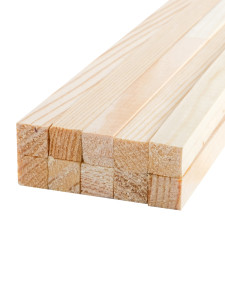 90698806 Рейка деревянная Timber&Style 1000х10х10мм cтроганая cращенная cосна экстра 10шт STLM-0343614 Santreyd