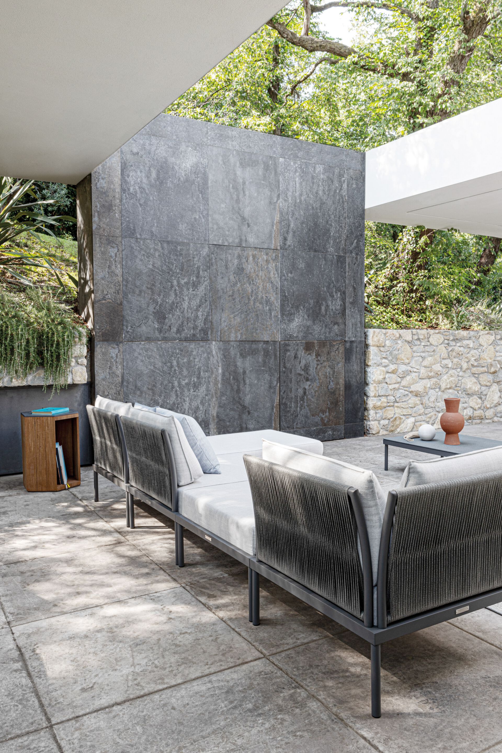 2-местный тканевый садовый диван Atmosphera ARCH-00108752 - Вид №2