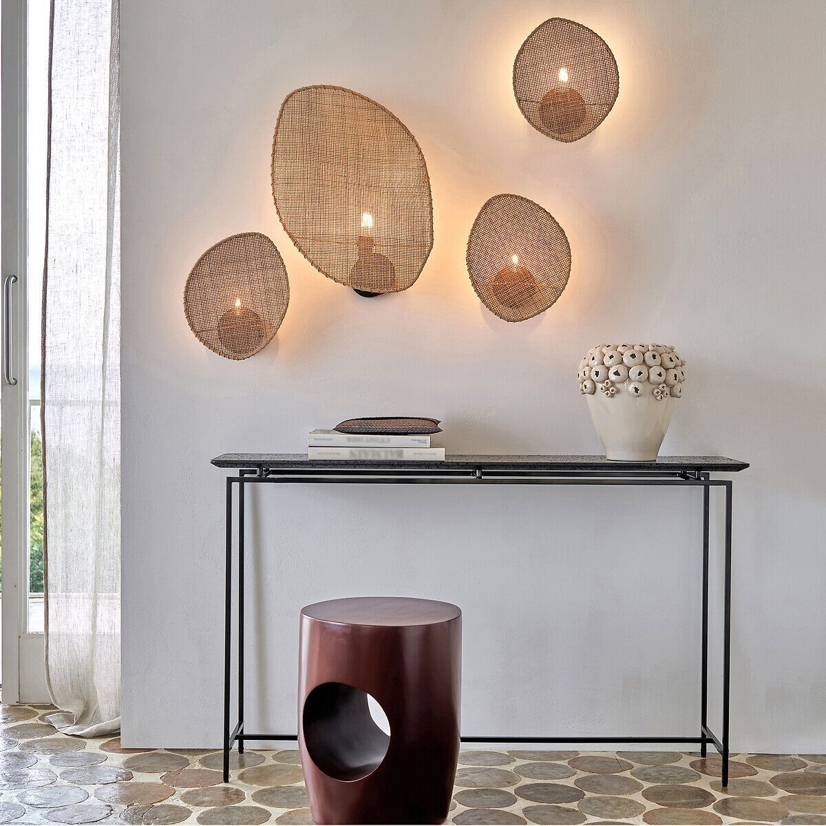 Плетеный настенный светильник AMPM Canopée ARCH-00100843 - Вид №4