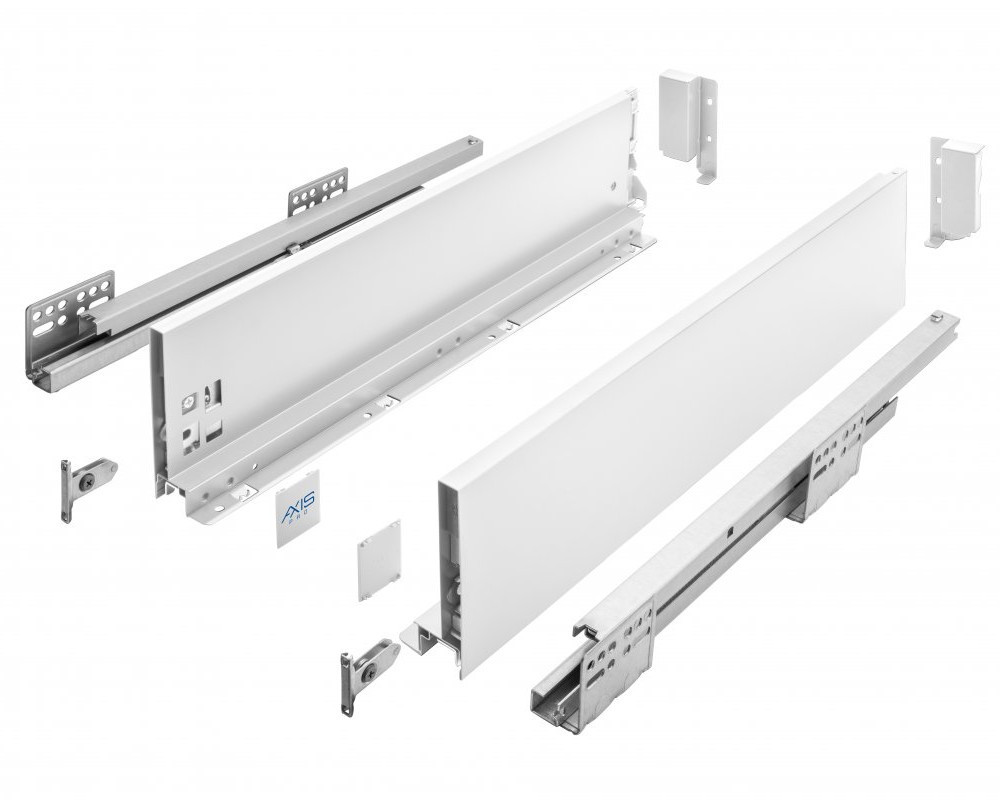 90939248 Система выдвижения AXIS PRO L-300 мм средний H-116 мм белый STLM-0425243 GTV