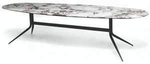 Vibieffe Обеденный стол из мрамора или мдф 1500 swing