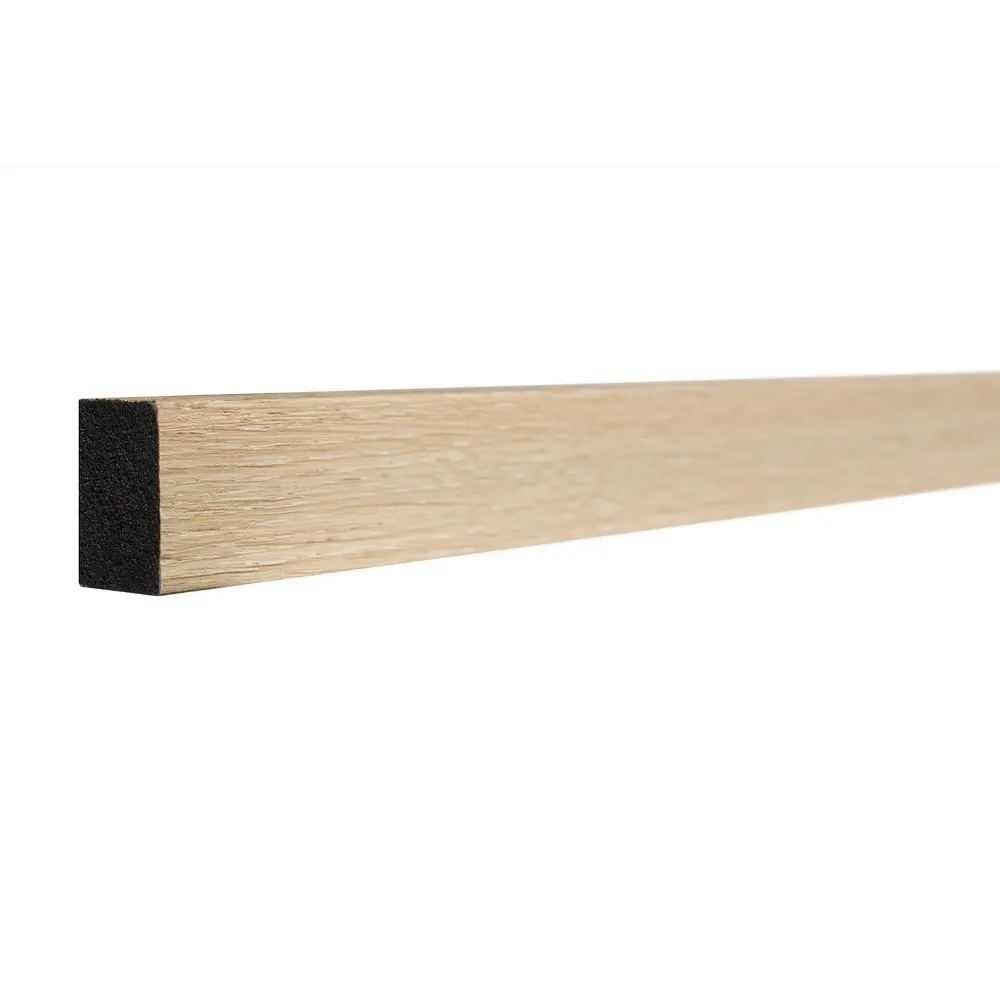 Рейка настенно-потолочная полистирол ударопрочный Decor-Dizayn 611-90 орех 20x30x3000 мм STLM-2095417