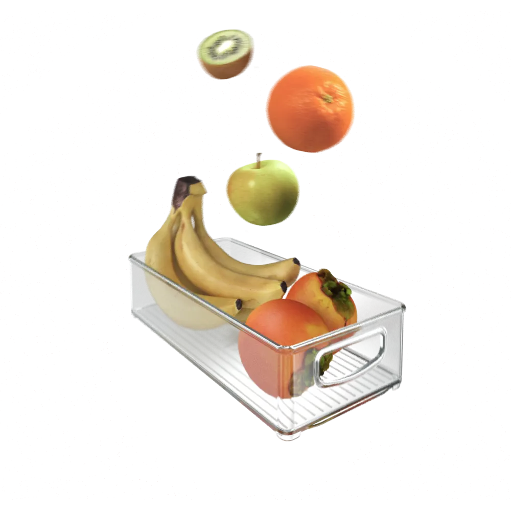 DELINIA Органайзер для холодильника прозрачный 31.2×15.2×7.5 см 85091219 STLM-0058647 - Вид №7