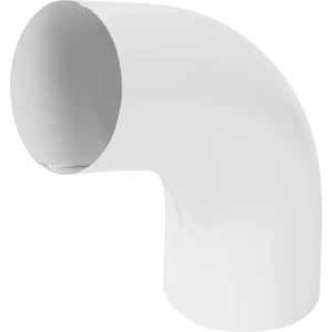 Колено на 70° для трубы цвет белый